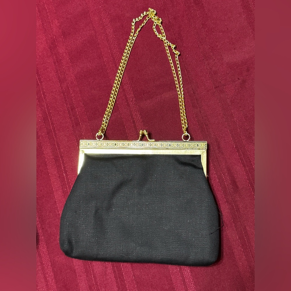 Vintage Woven Floral Handbag - Picture 5 of 6